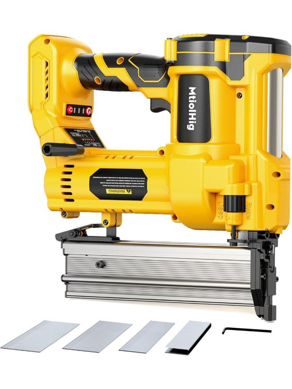 2-Inch Brad Nailer for 20V Battery - Lightweight, Cordless, Ideal for DIY